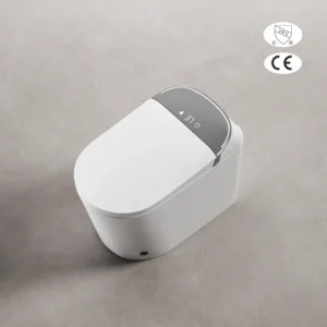 Floor-Mounted Smart Toilet for 10 Rough-In: Auto-Flush, Heated Seat & Antibacterial Glaze, CE/CUPC Certified