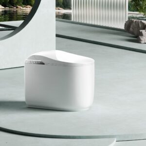 BIKI E80 Floor-Mounted Smart Toilet – 590 mm Compact Design