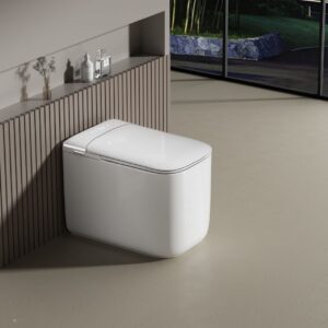 BIKI E91 Floor-Mounted Smart Toilet – Compact Bidet Toilet