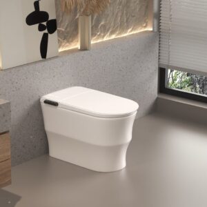 BIKI EZ70 Floor-Mounted Smart Toilet – Voice-Control Configuration